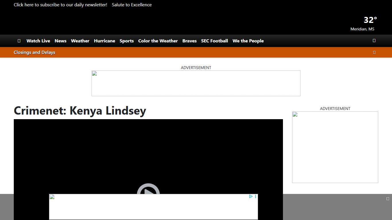 Crimenet: Kenya Lindsey