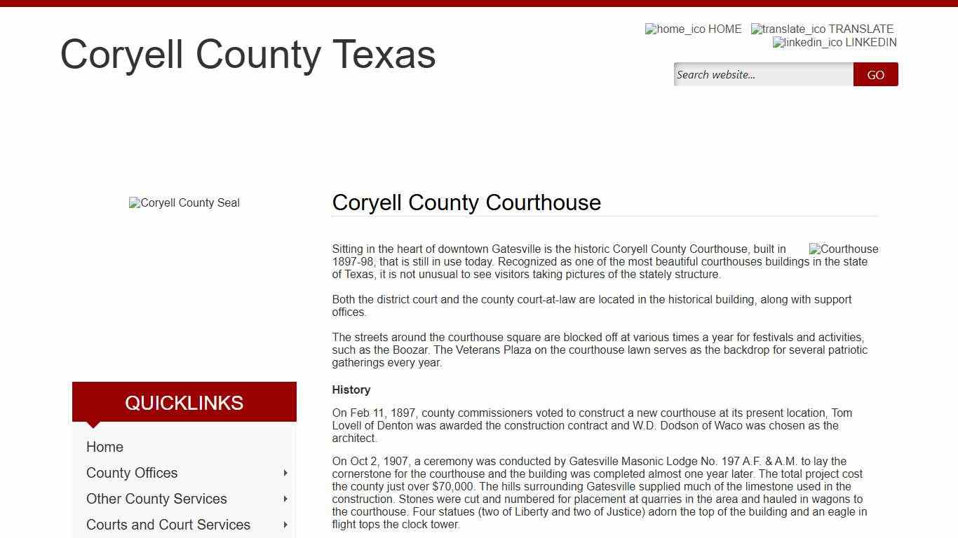 Coryell County, Texas